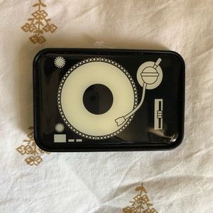 Record Player Belt Buckle (NWT)